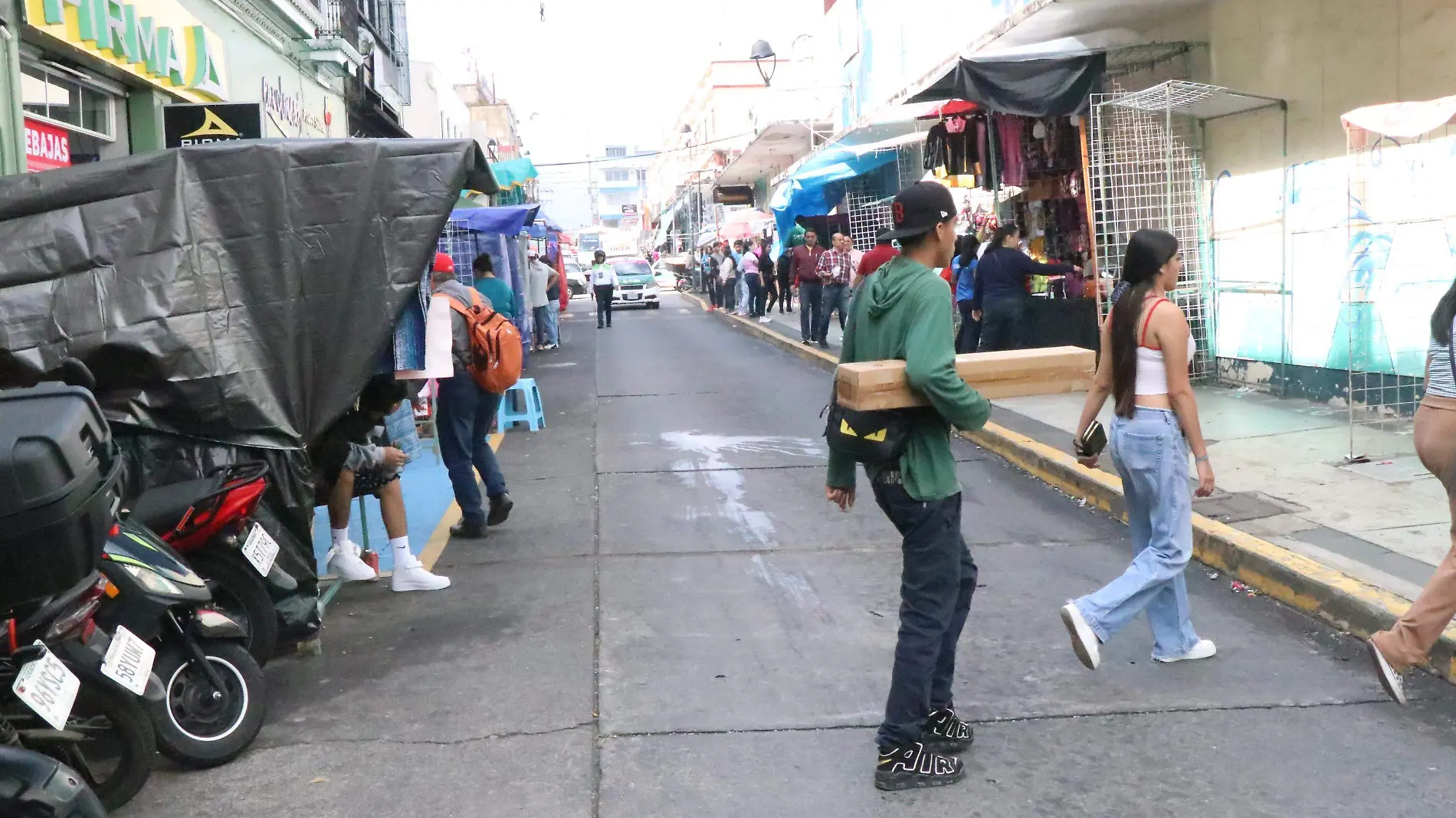 Vendedores ambulantes en Xalapa